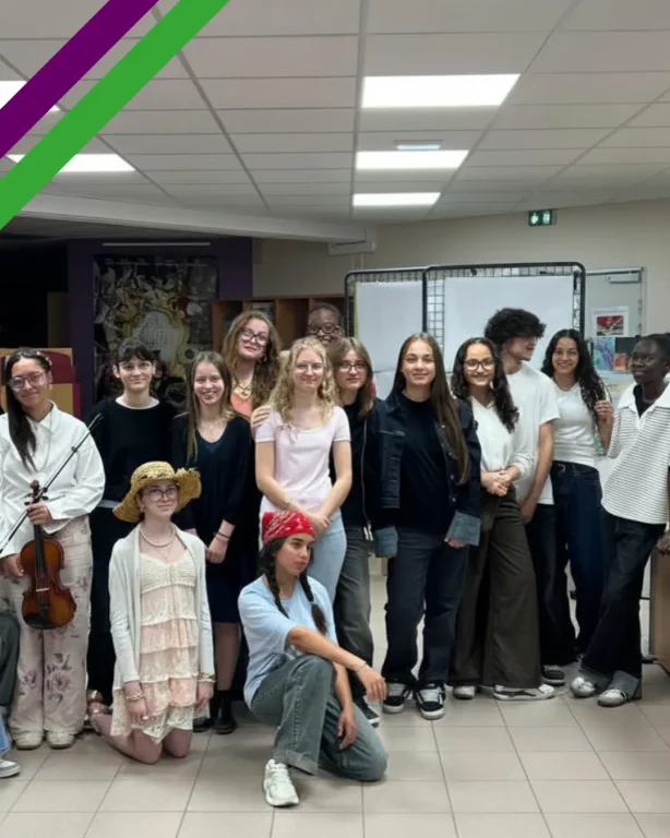 Atelier théâtre des élèves de 3ème